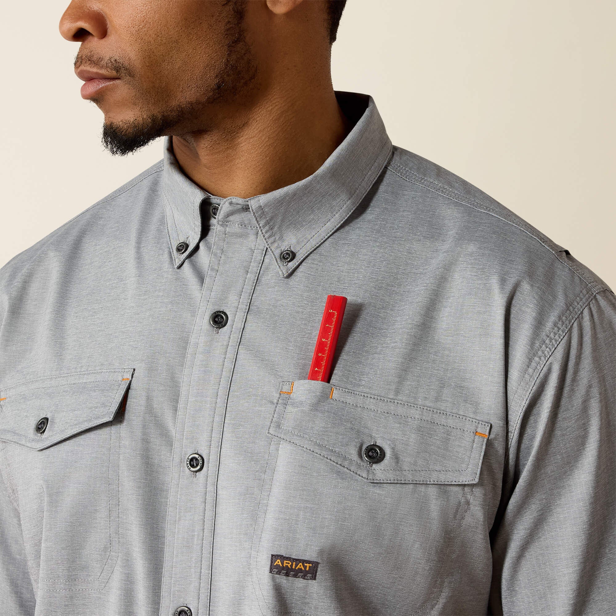 Men Rebar Made Tough VentTEK DuraStretch Work Shirt | Ariat Discount