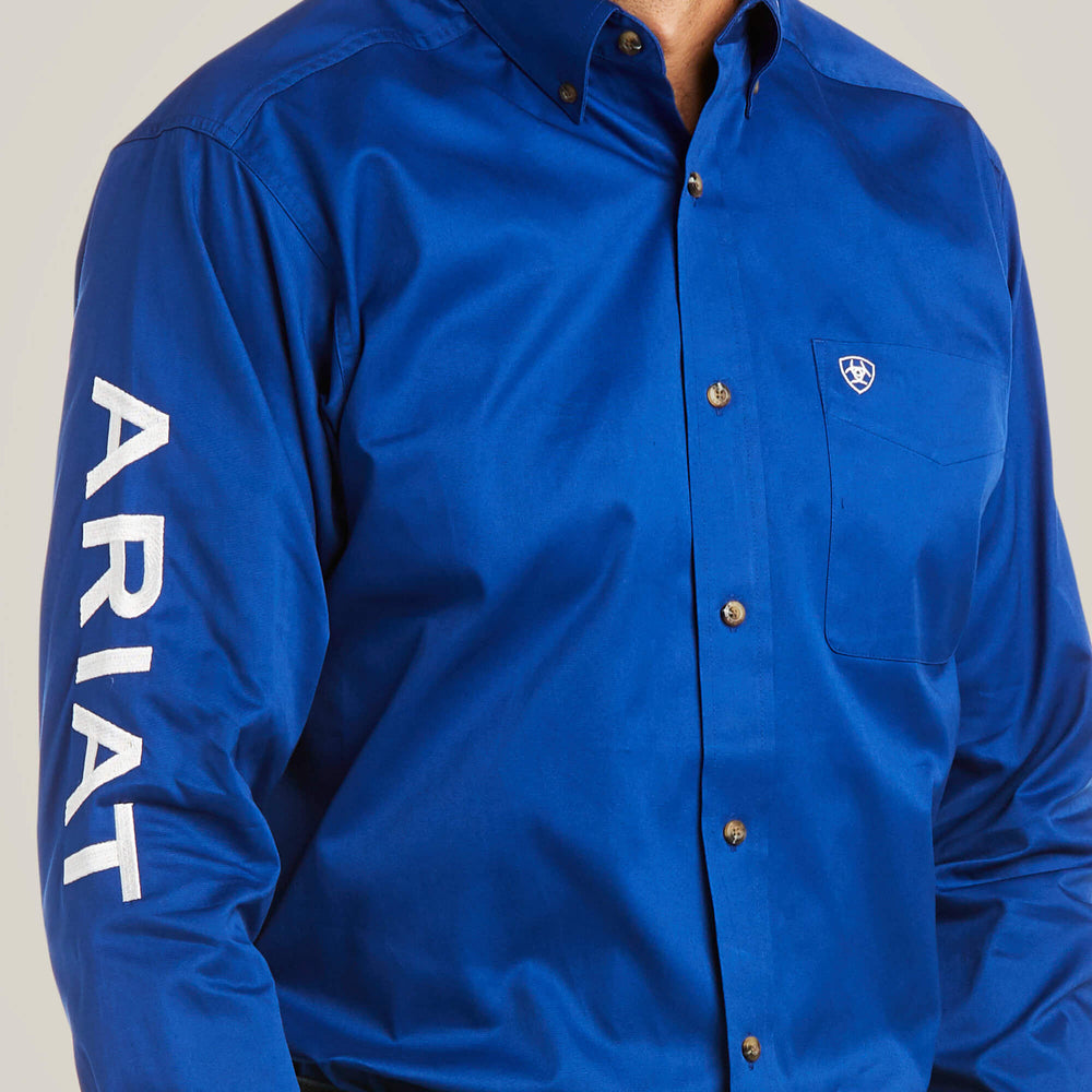 Men Team Logo Twill Fitted Shirt | Ariat on sale