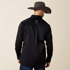 Men Team Logo Twill Fitted Shirt | Ariat for sale