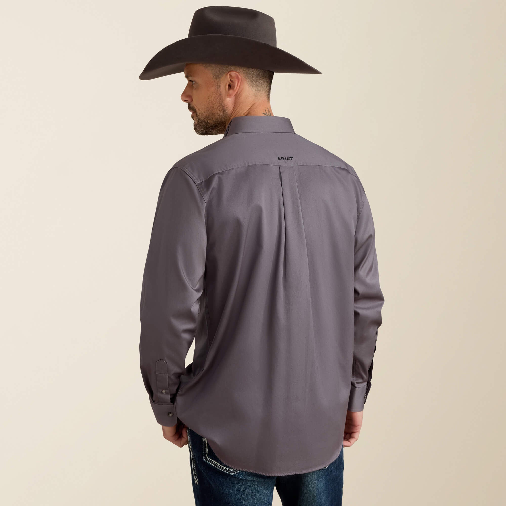 Men Team Logo Twill Classic Fit Shirt | Ariat