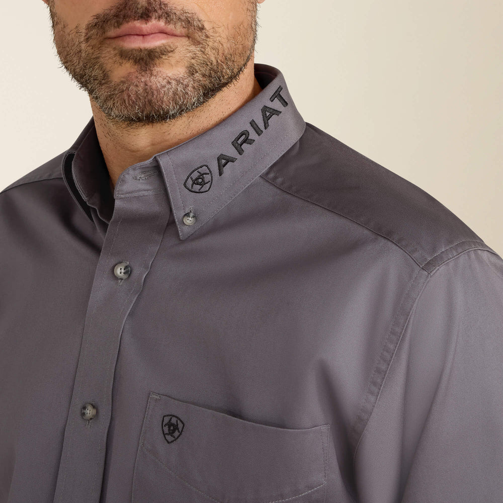 Men Team Logo Twill Classic Fit Shirt | Ariat