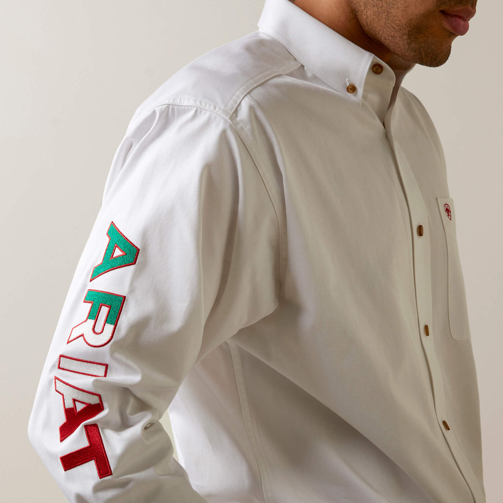 Men Team Logo Twill Classic Fit Shirt | Ariat Discount