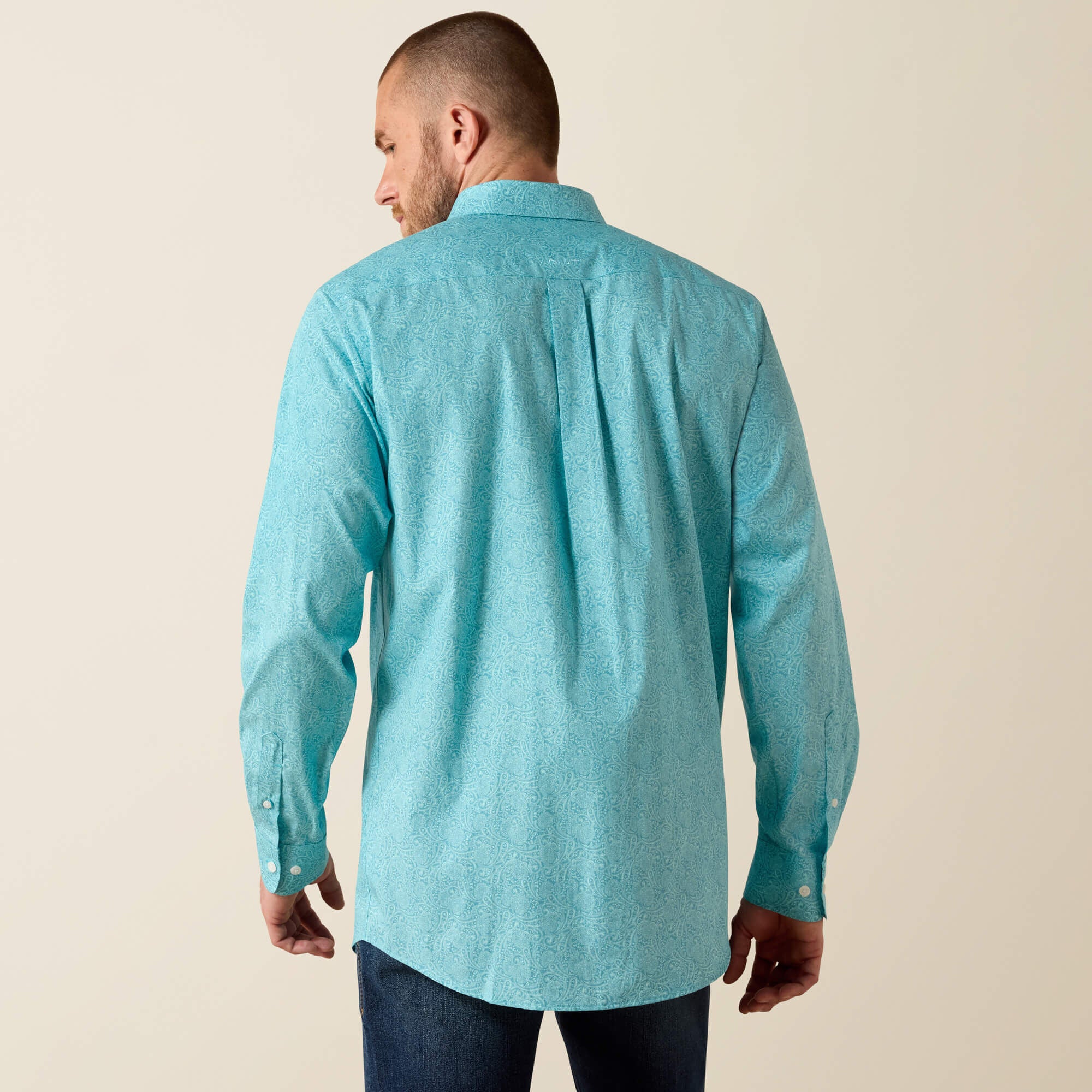 Men Wrinkle Free Cormac Fitted Shirt | Ariat near me