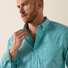 Men Wrinkle Free Cormac Fitted Shirt | Ariat near me