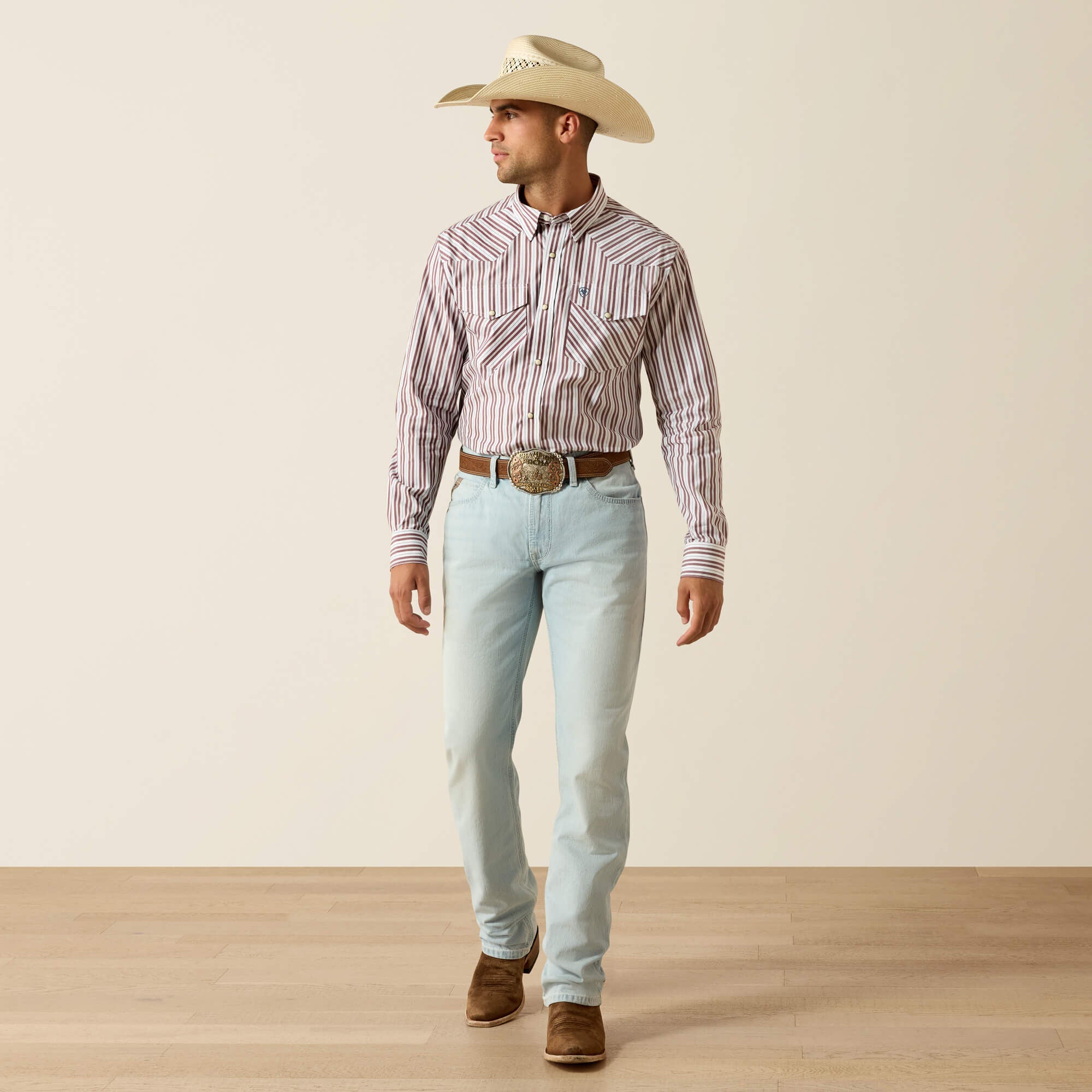 Men Pro Series Trae Fitted Snap Shirt | Ariat Online