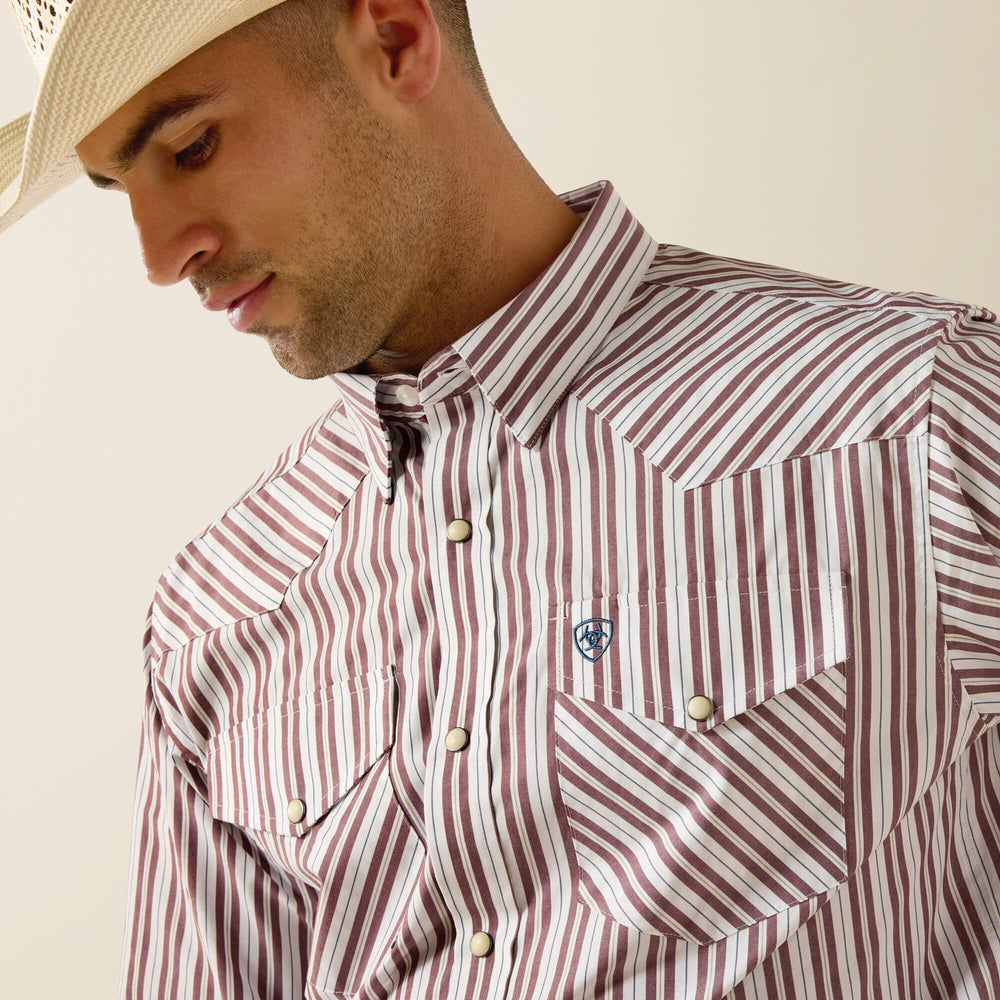 Men Pro Series Trae Fitted Snap Shirt | Ariat Online