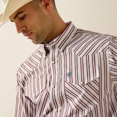 Men Pro Series Trae Fitted Snap Shirt | Ariat Online