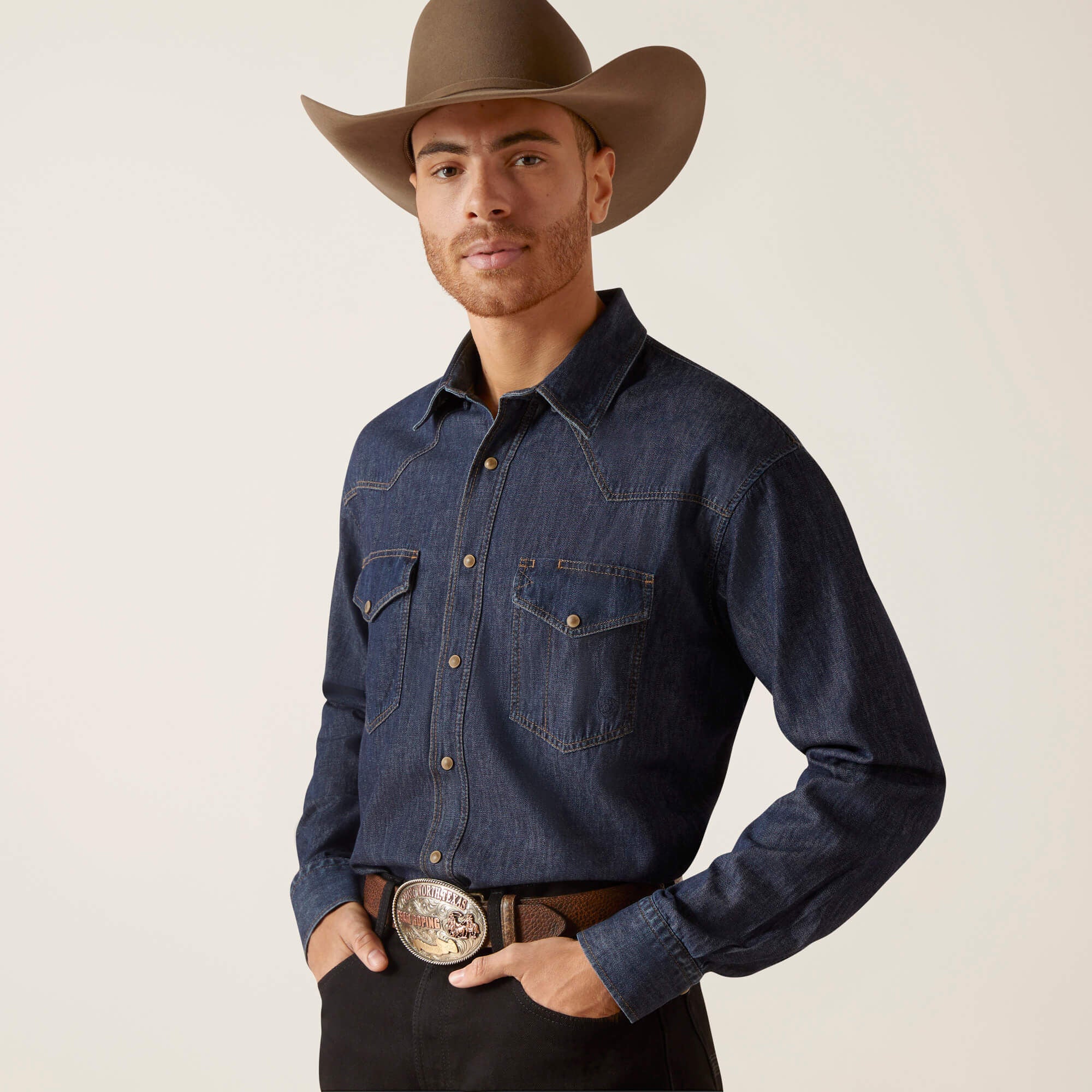 Men|Trends Classic Denim Shirt | Ariat Outlet