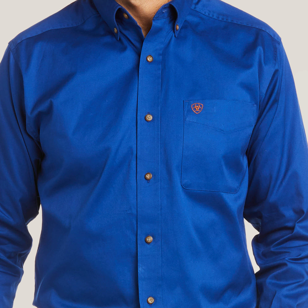 Men Solid Twill Fitted Shirt | Ariat