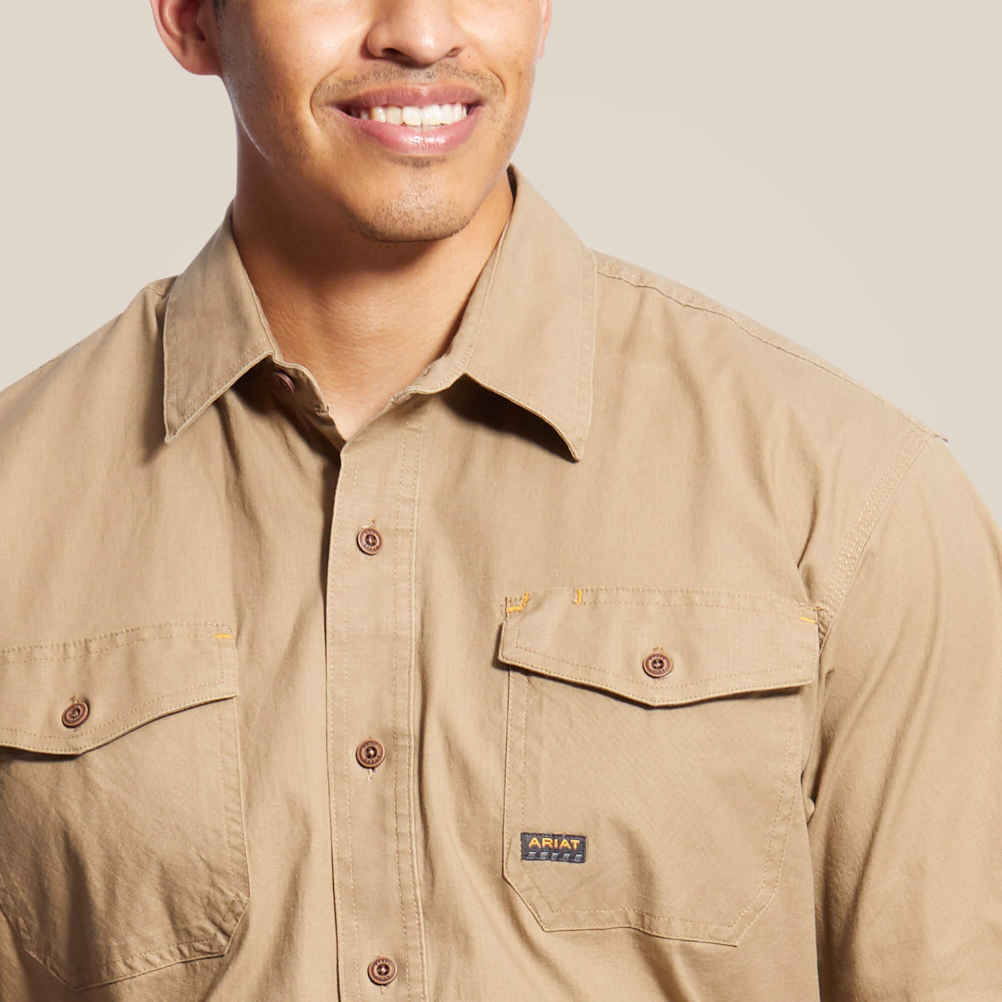 Men Rebar Made Tough DuraStretch Work Shirt | Ariat us