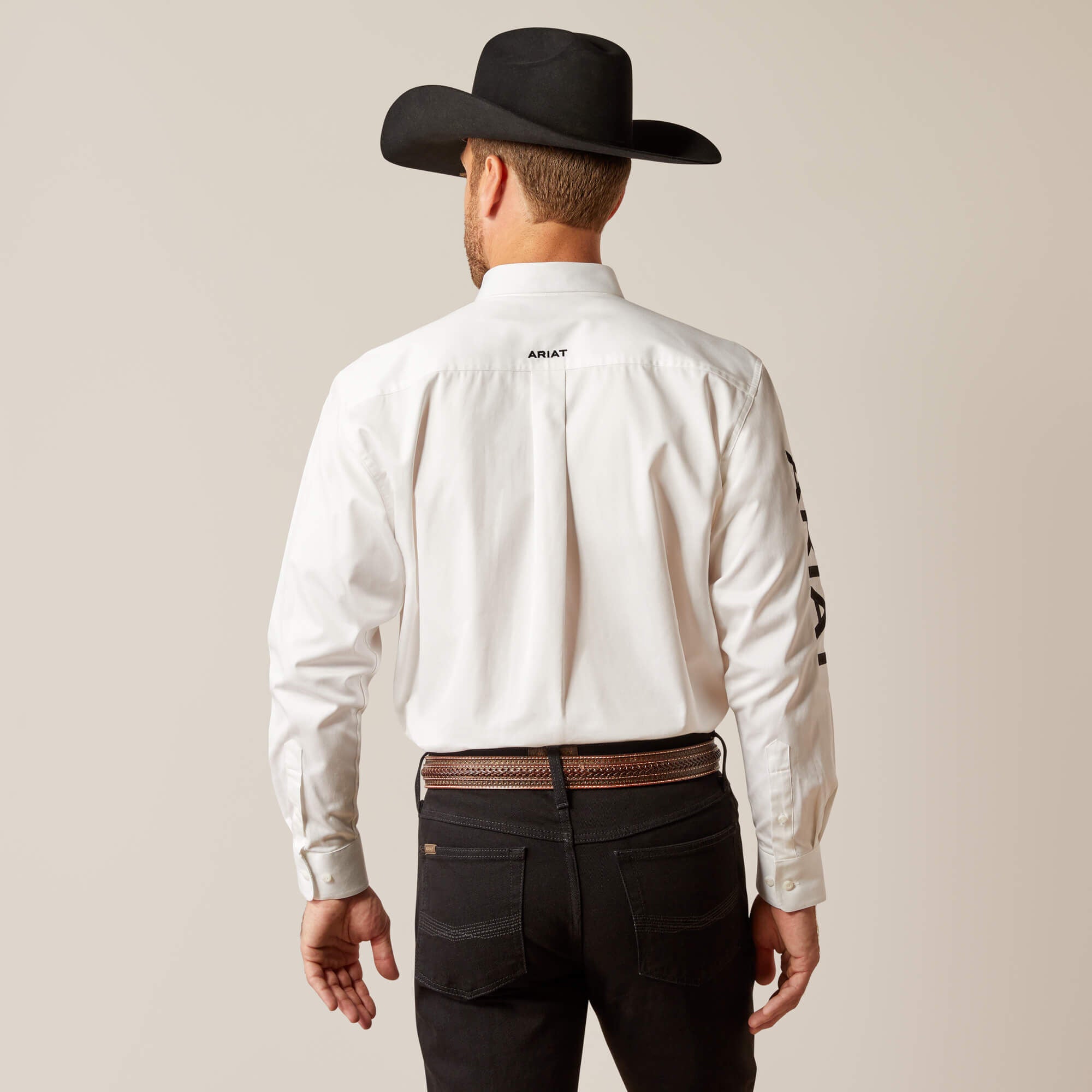 Men Team Logo Twill Classic Fit Shirt | Ariat for sale