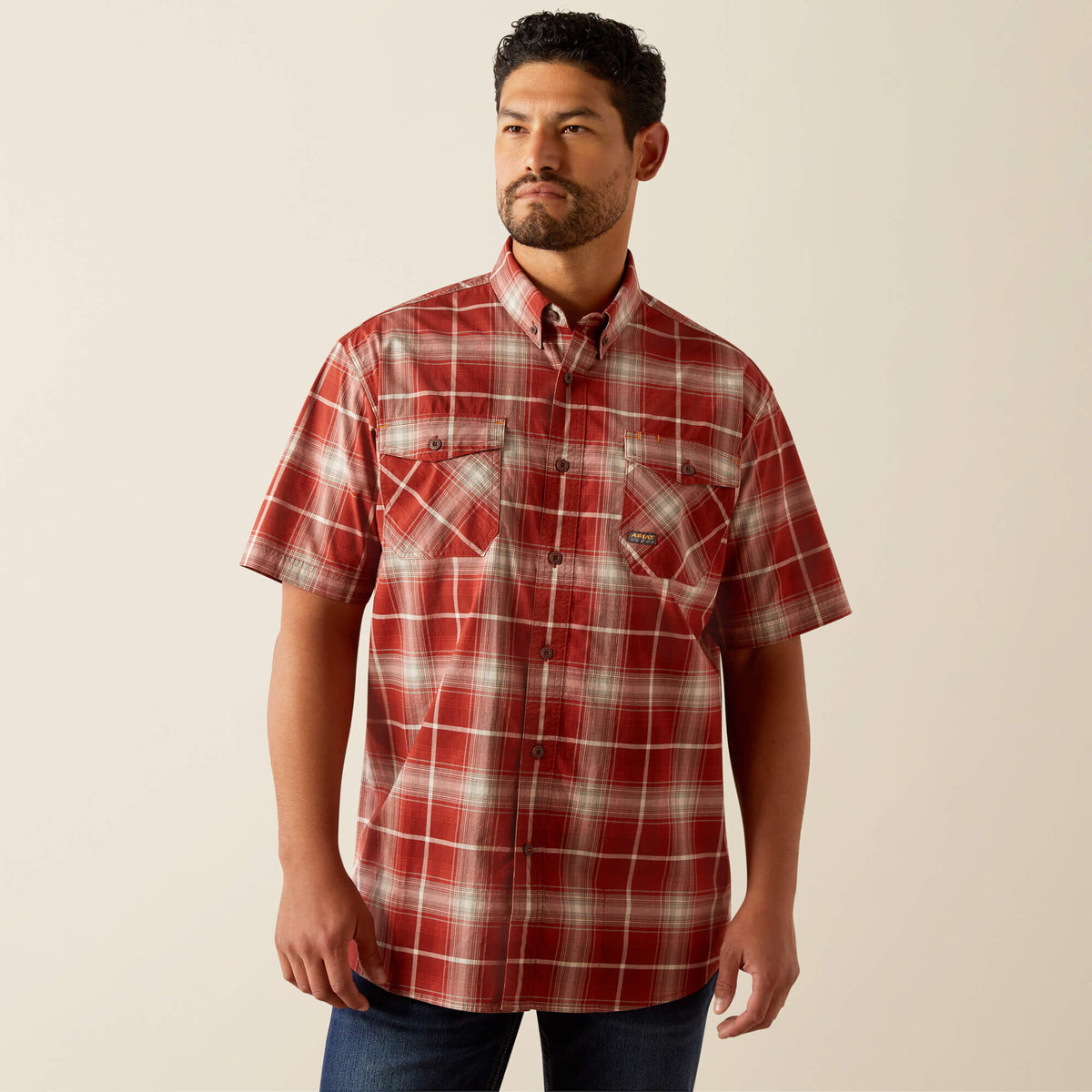 Men Rebar Made Tough DuraStretch Work Shirt | Ariat us