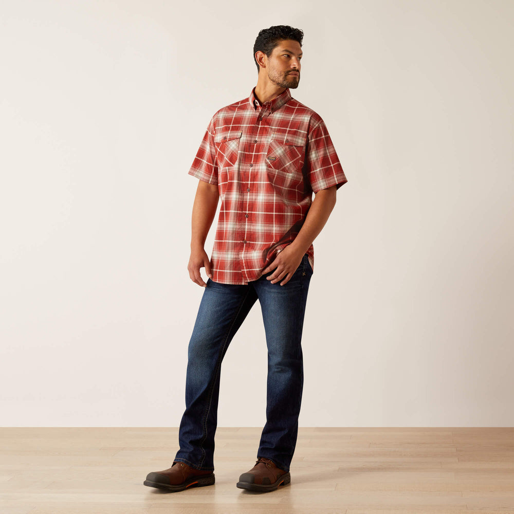 Men Rebar Made Tough DuraStretch Work Shirt | Ariat us