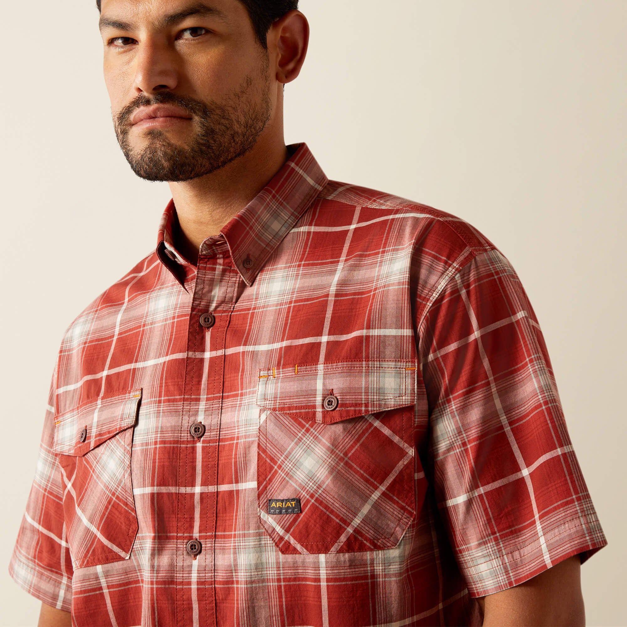 Men Rebar Made Tough DuraStretch Work Shirt | Ariat us
