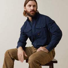 Men Rebar Made Tough VentTEK DuraStretch Work Shirt | Ariat us