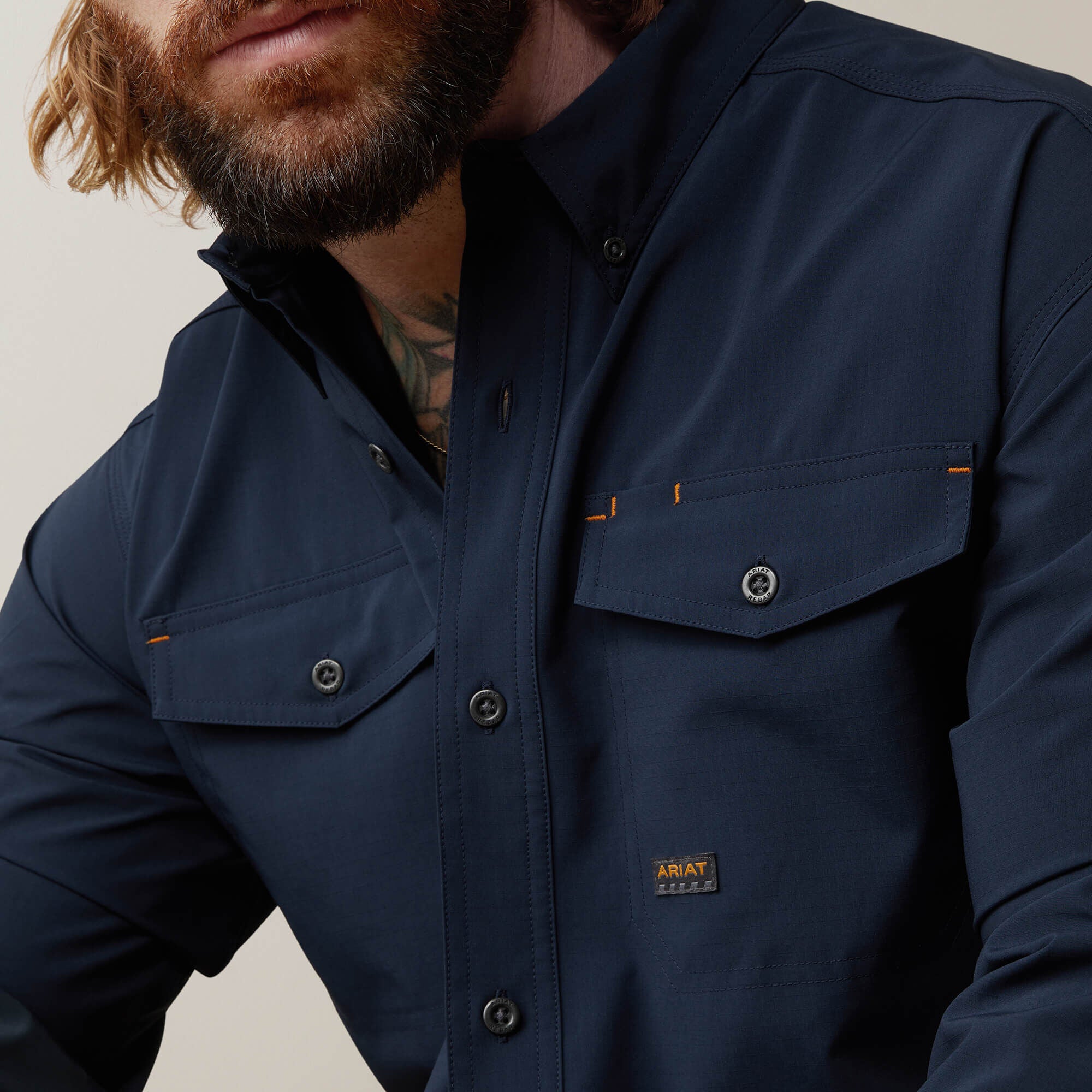 Men Rebar Made Tough VentTEK DuraStretch Work Shirt | Ariat us