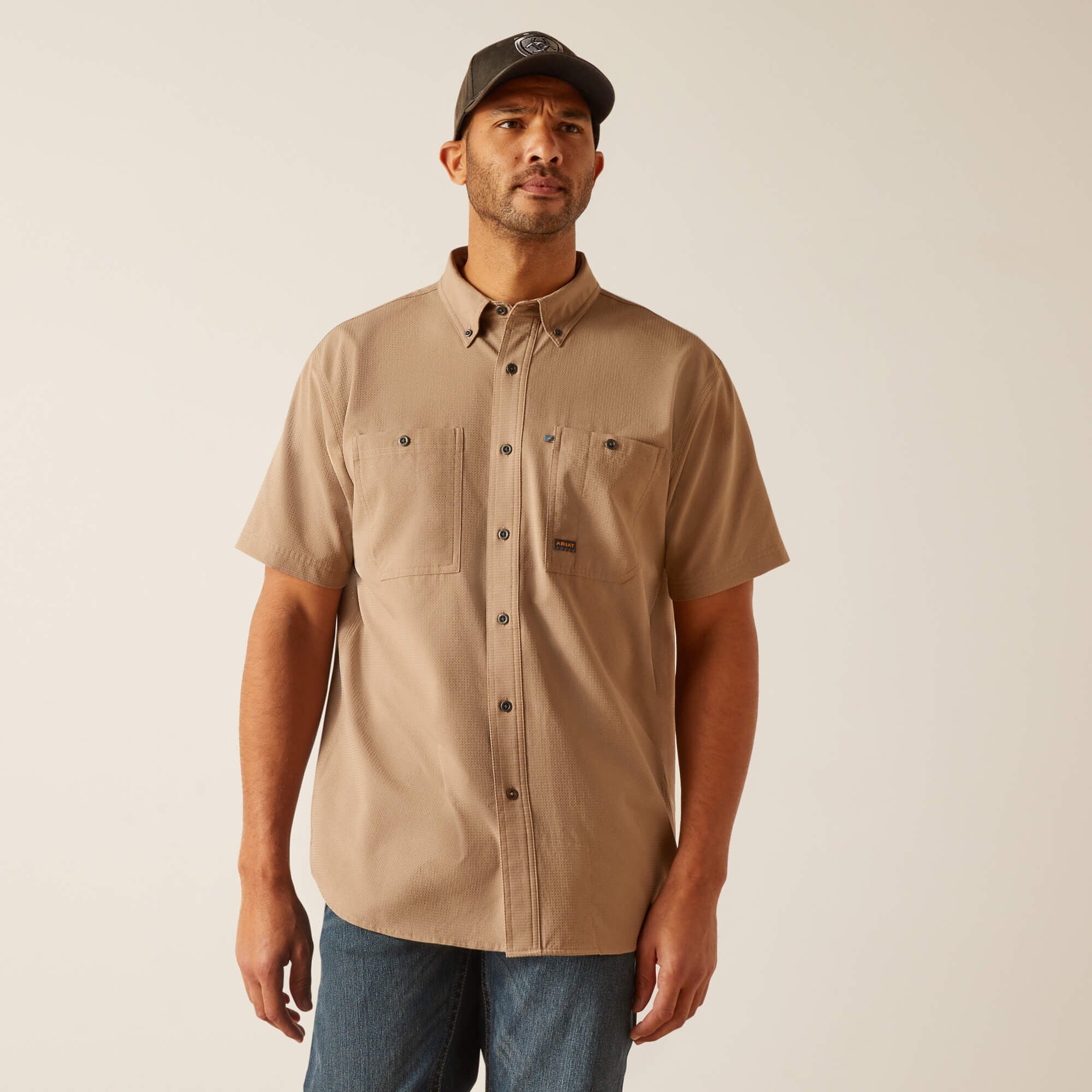 Men Rebar Made Tough 360 Airflow Work Shirt | Ariat on sale