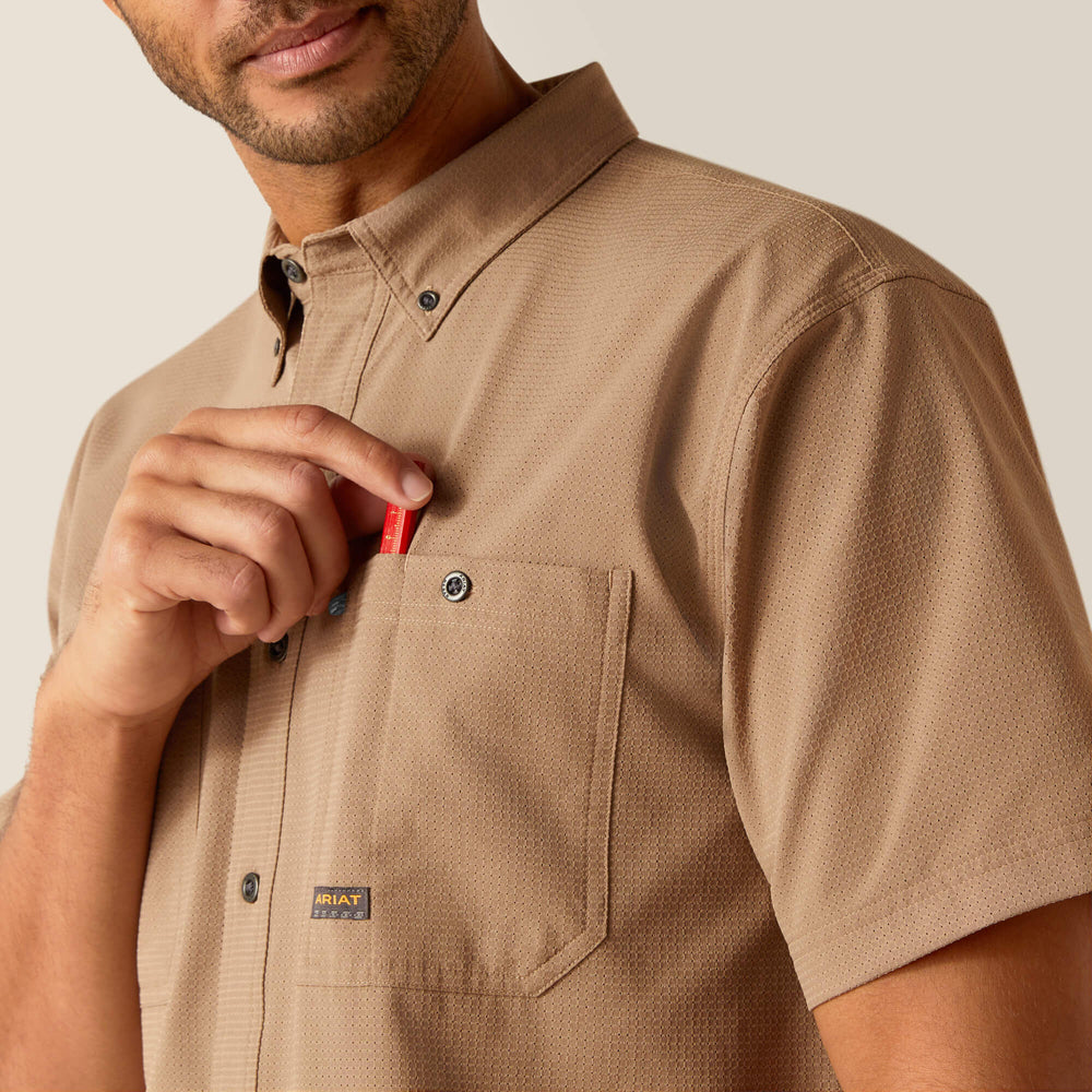Men Rebar Made Tough 360 Airflow Work Shirt | Ariat on sale
