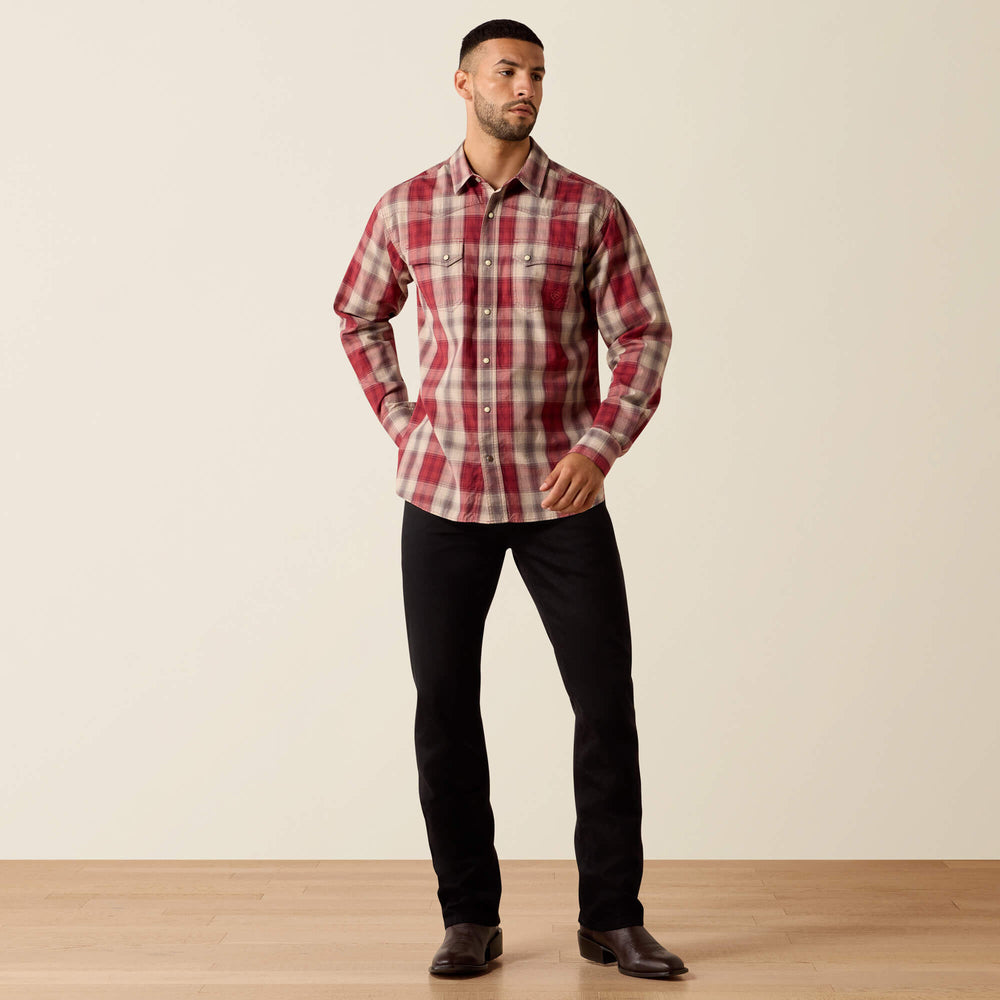 Men Retro Hawthorne Fitted Snap Shirt | Ariat