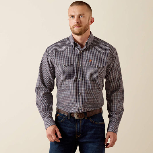 Men Wrinkle Free Adonis Classic Fit Snap Shirt | Ariat us
