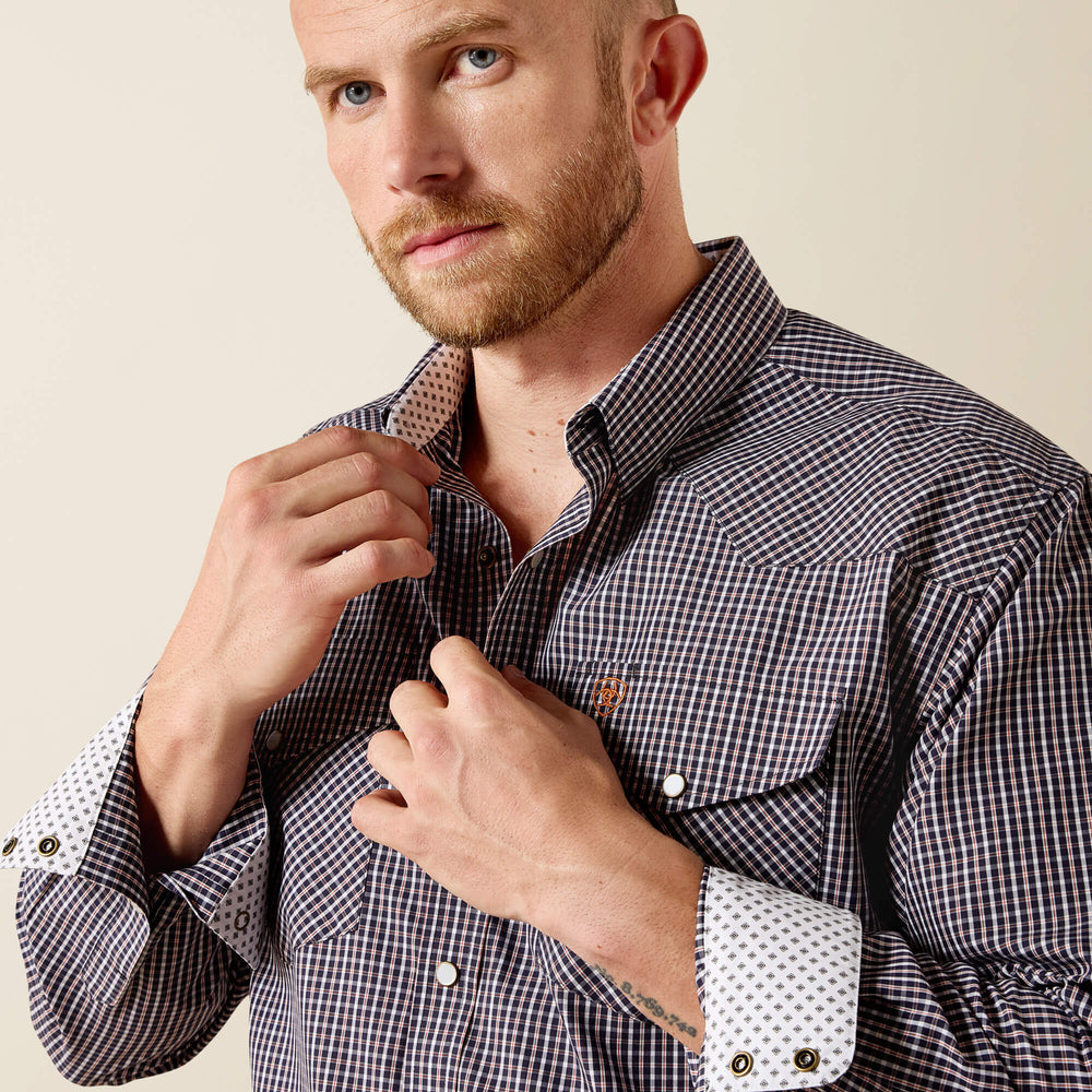 Men Wrinkle Free Adonis Classic Fit Snap Shirt | Ariat us