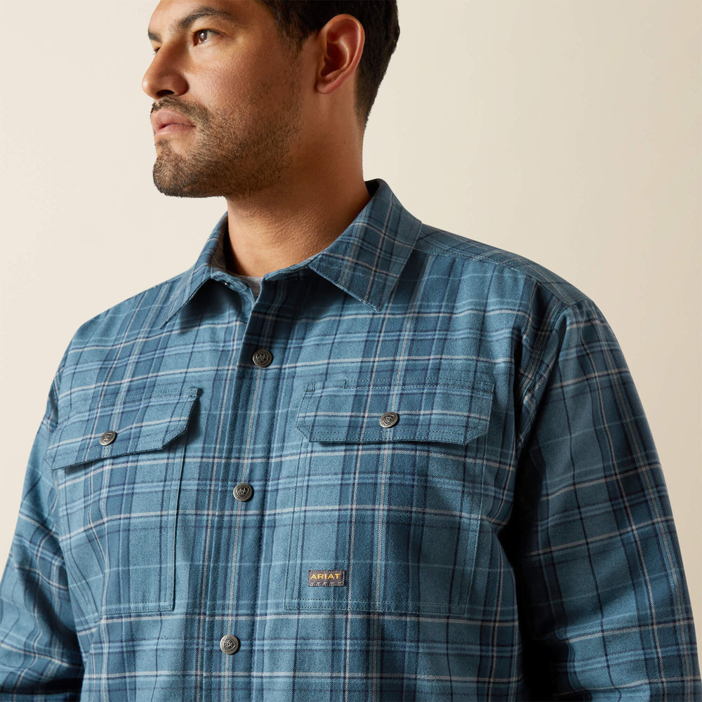 Men Rebar Flannel Insulated Shirt Jacket | Ariat on sale