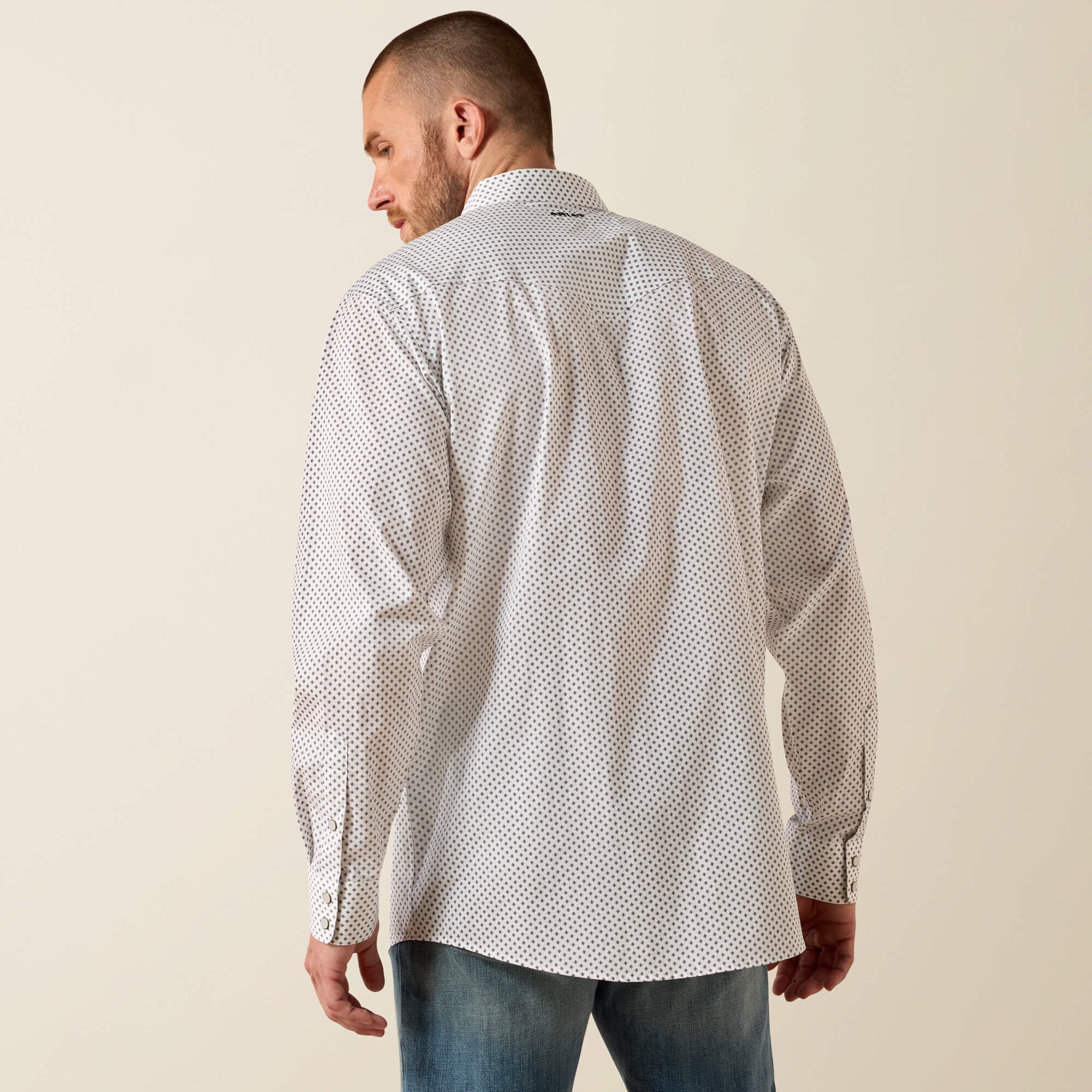 Men Wrinkle Free Anthony Classic Fit Snap Shirt | Ariat near me
