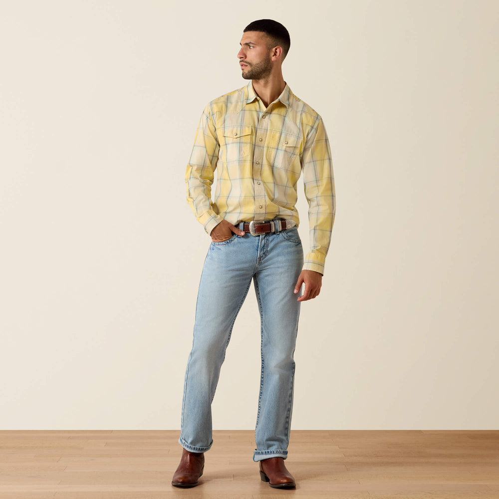 Men Retro Hux Fitted Snap Shirt | Ariat