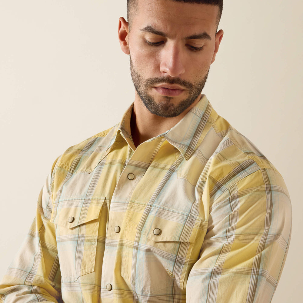 Men Retro Hux Fitted Snap Shirt | Ariat