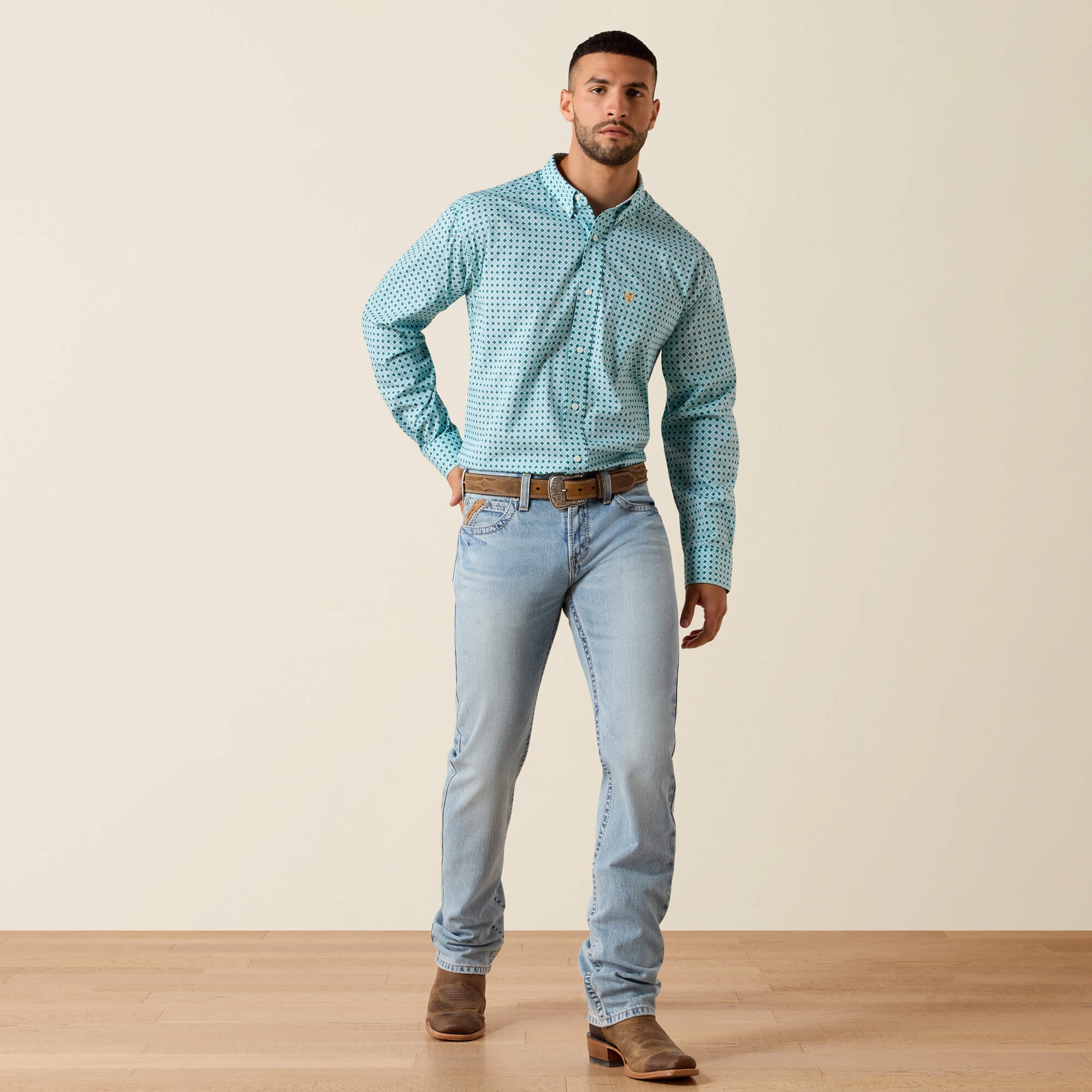 Men Wrinkle Free Andy Classic Fit Shirt | Ariat us