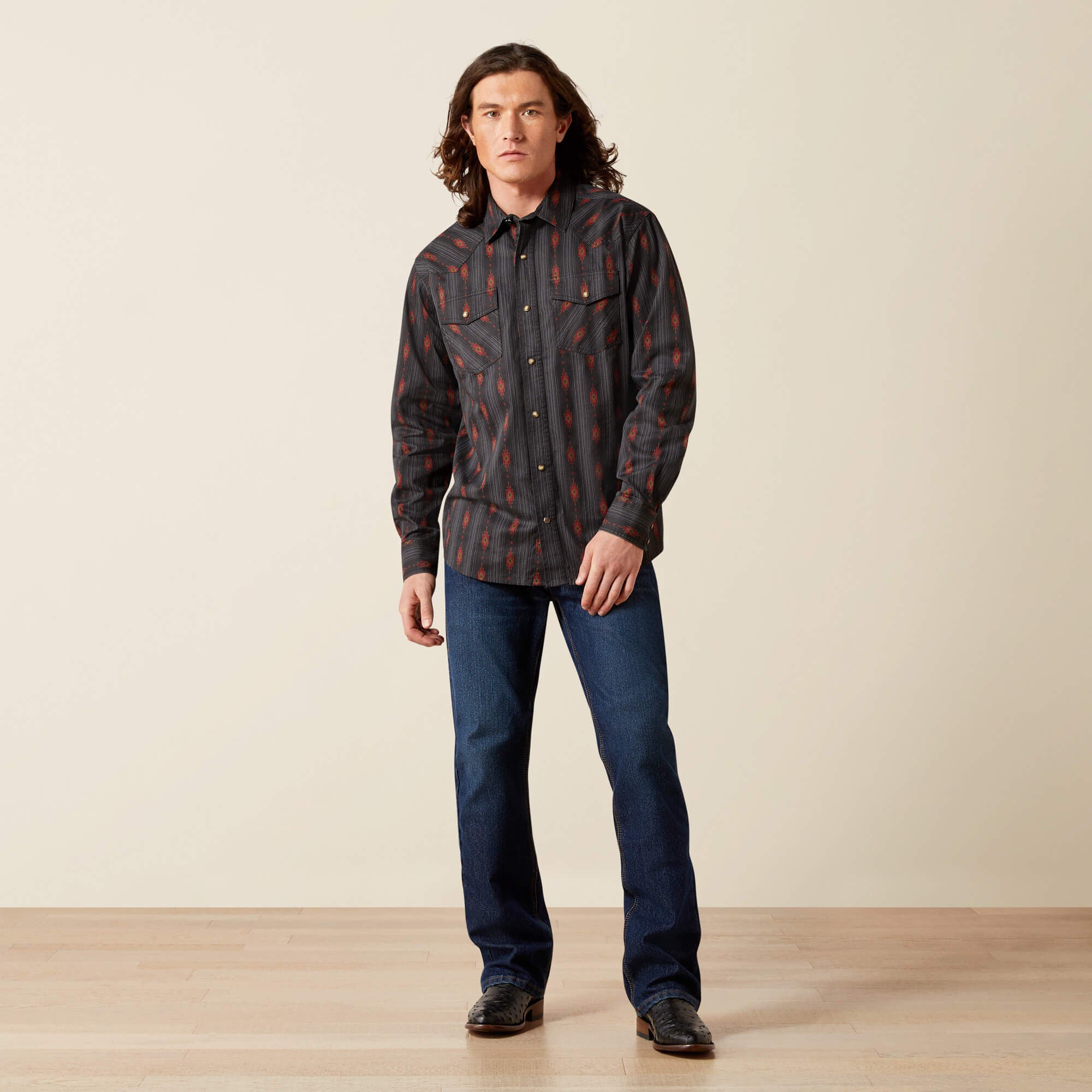 Men Harrel Retro Fit Shirt | Ariat us