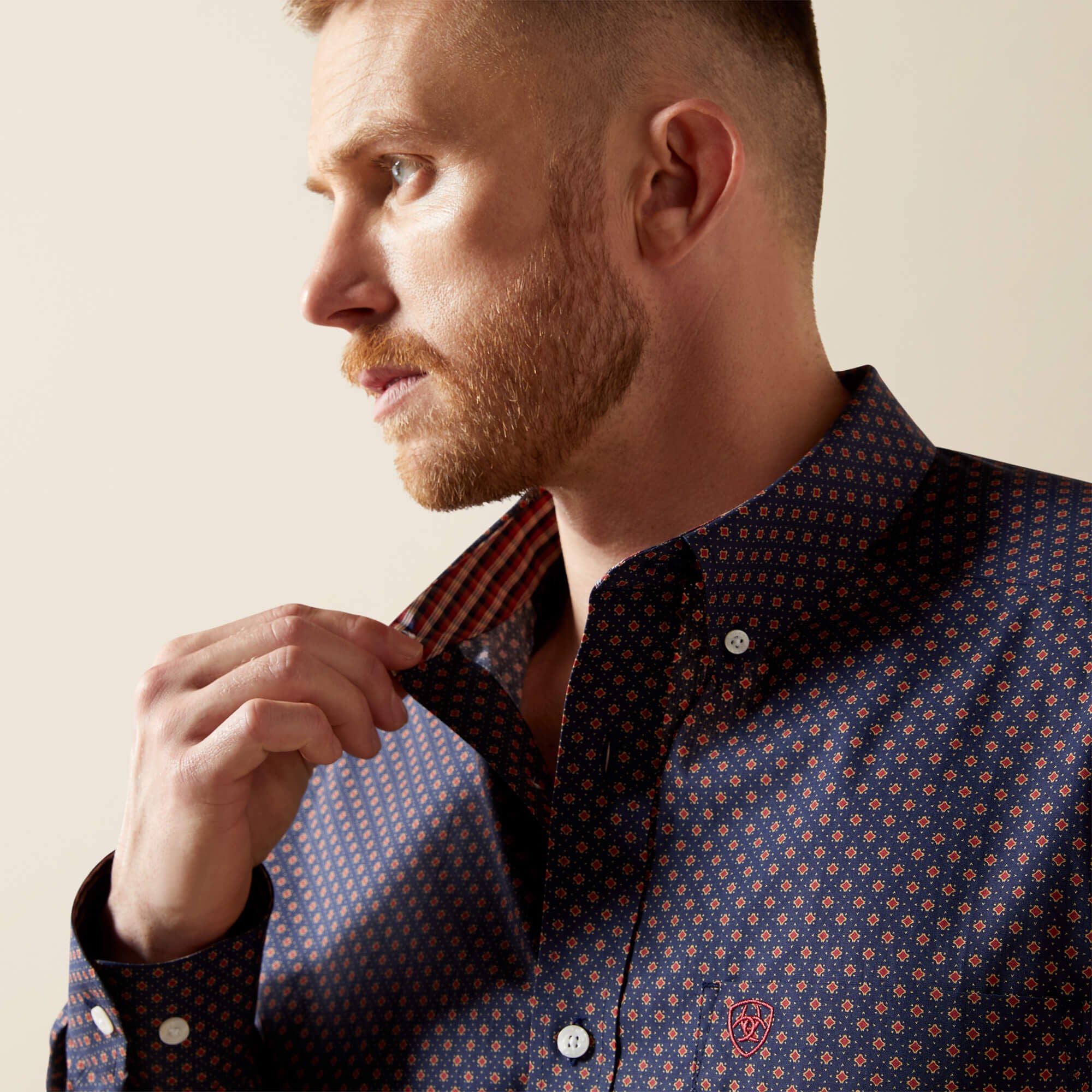 Men Wrinkle Free Briggs Classic Fit Shirt | Ariat for sale