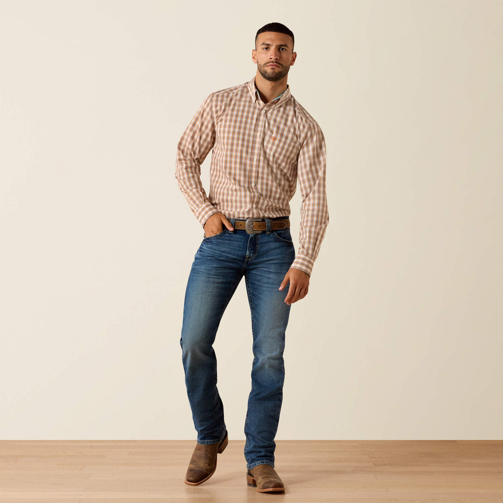 Men Wrinkle Free Ayden Fitted Shirt | Ariat