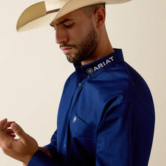 Men Team Logo Lightweight Twill Classic Fit Shirt | Ariat Online