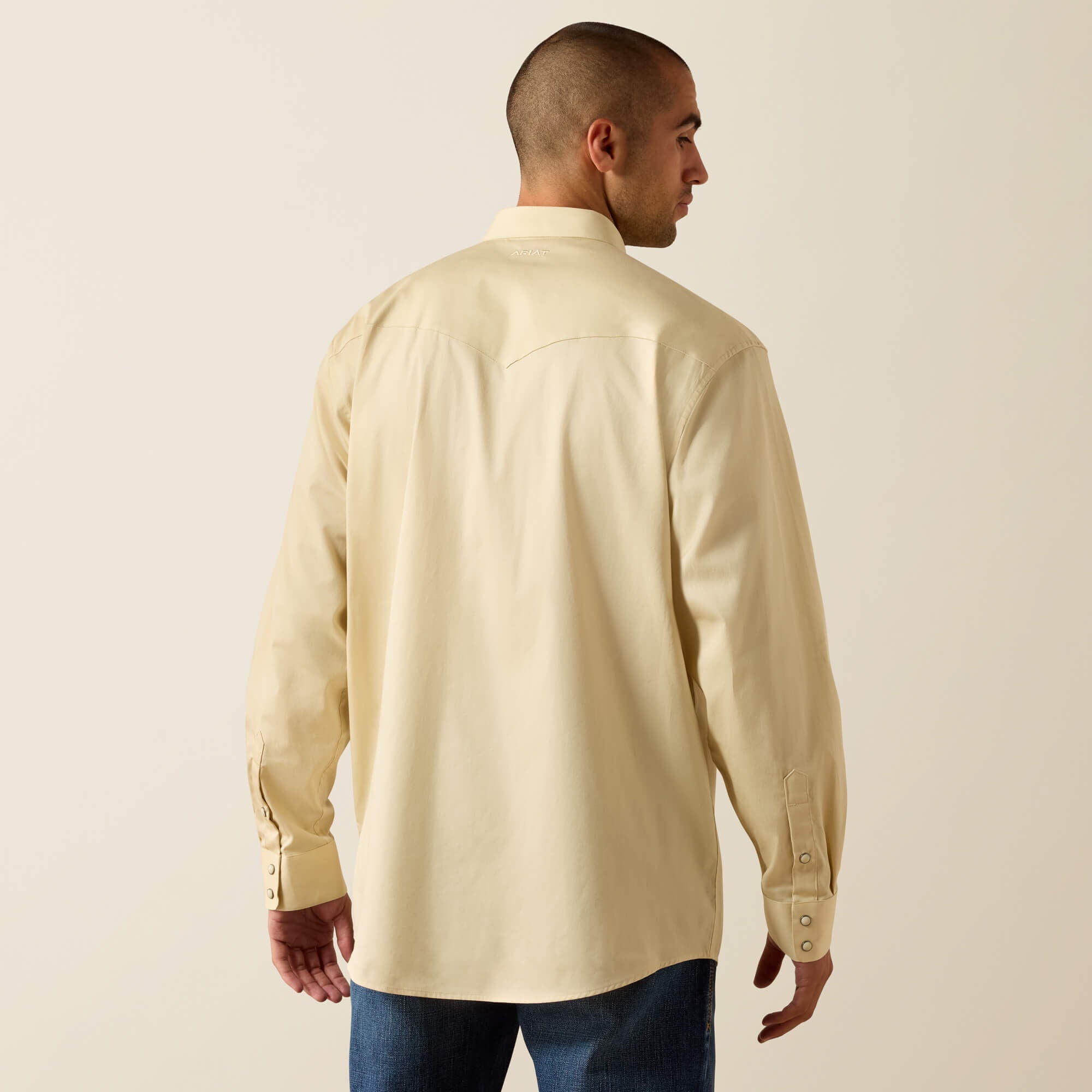 Men Lightweight Twill Classic Fit Snap Shirt | Ariat on sale