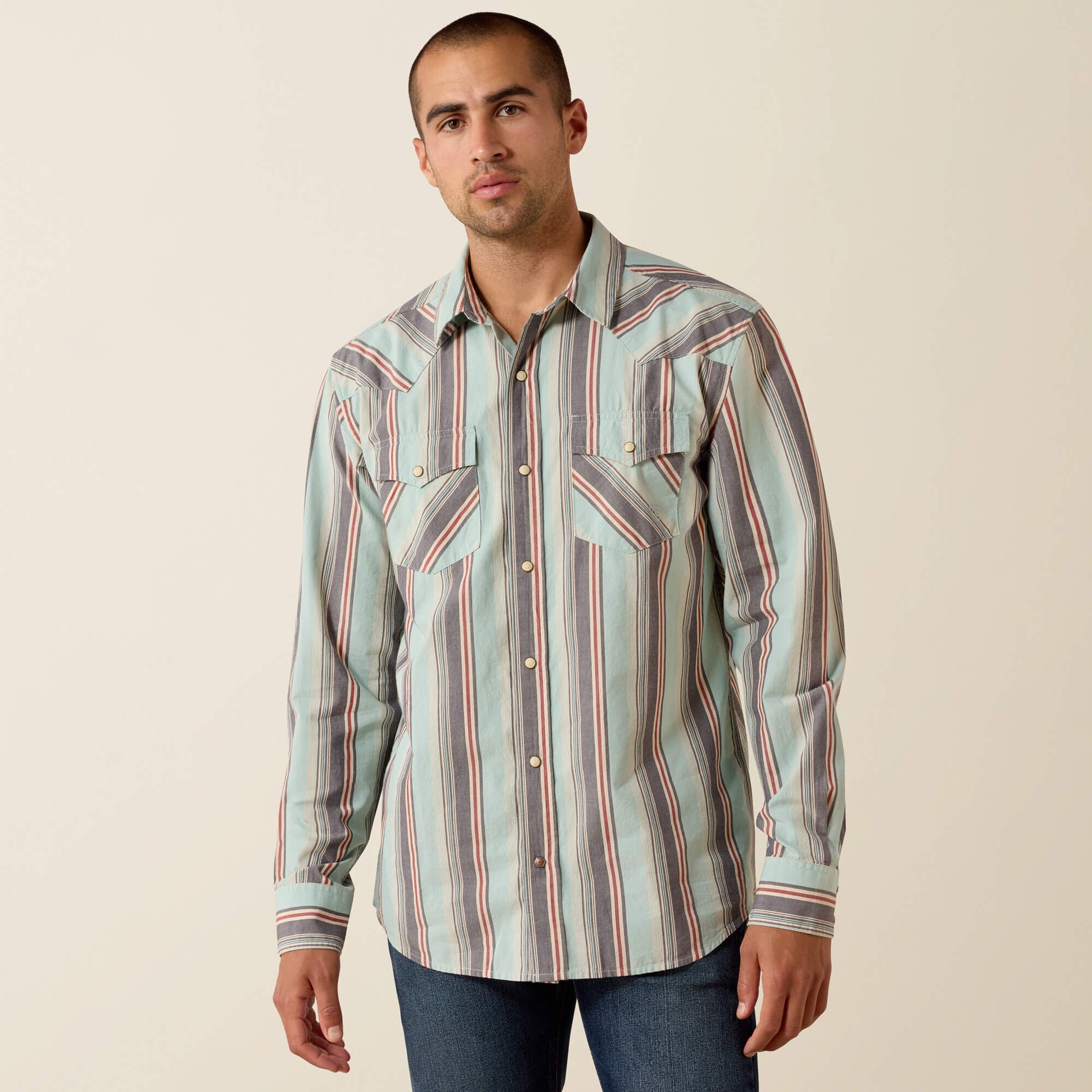 Men Retro Hesperus Fitted Snap Shirt | Ariat