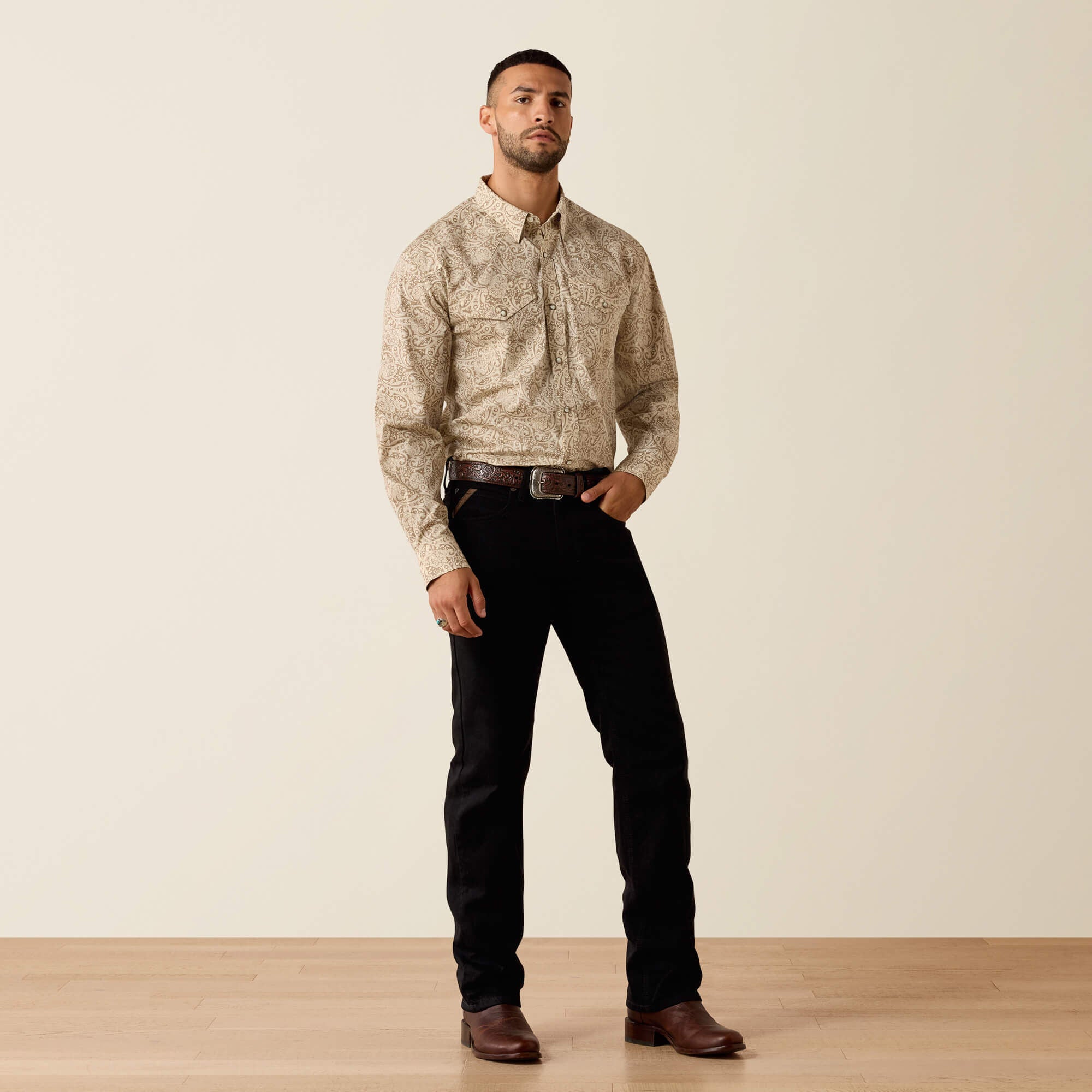 Men Trevon Classic Fit Snap Shirt | Ariat Outlet