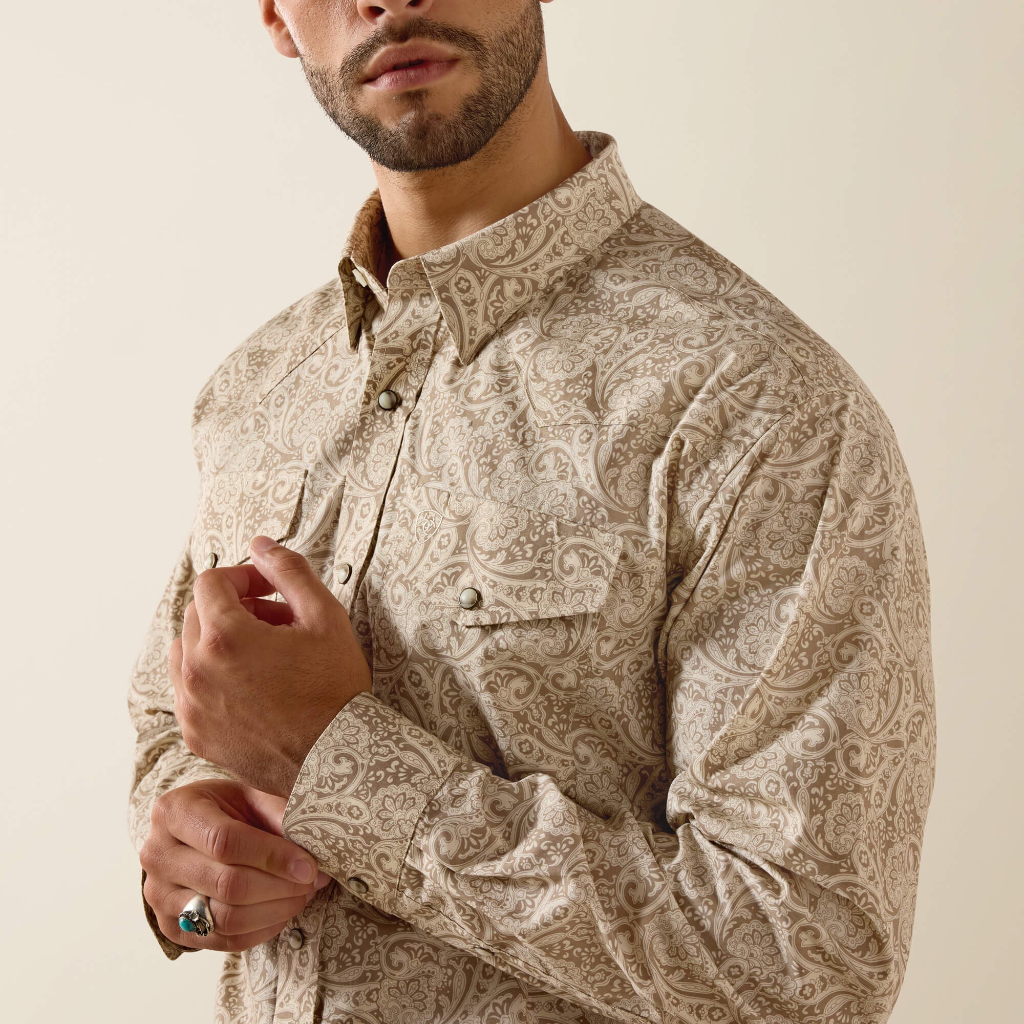 Men Trevon Classic Fit Snap Shirt | Ariat Outlet