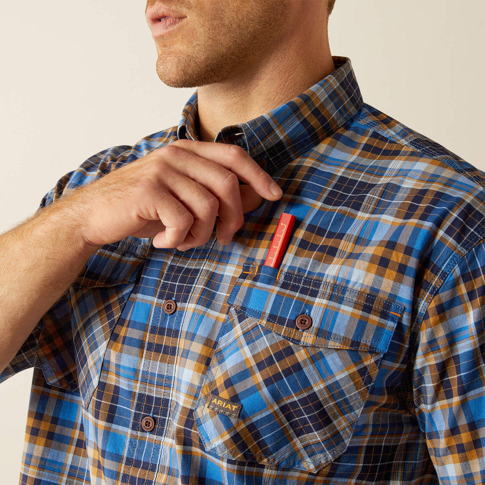 Men Rebar Made Tough DuraStretch Work Shirt | Ariat near me