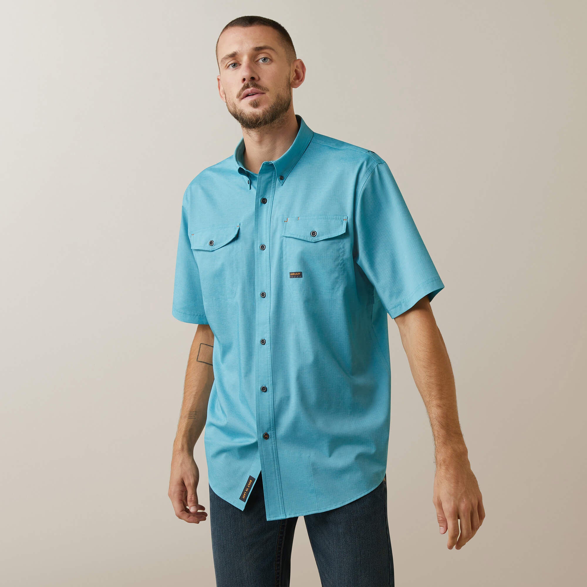 Men Rebar Made Tough VentTEK DuraStretch Work Shirt | Ariat Online
