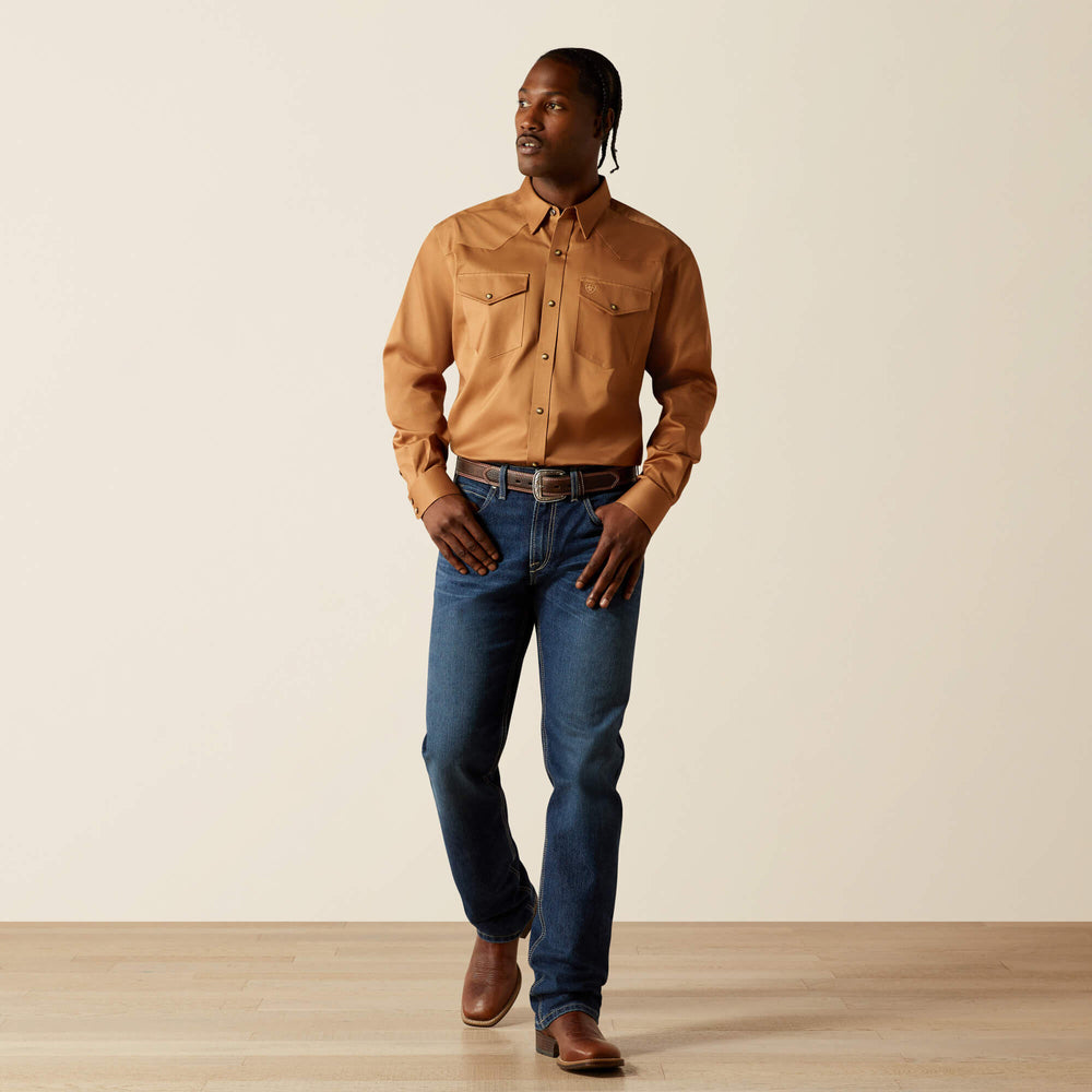 Men Solid Twill Classic Fit Shirt | Ariat for sale