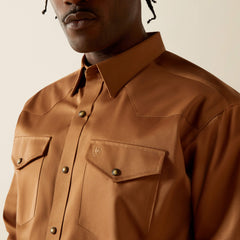 Men Solid Twill Classic Fit Shirt | Ariat for sale