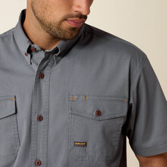 Men Rebar Made Tough DuraStretch Work Shirt | Ariat