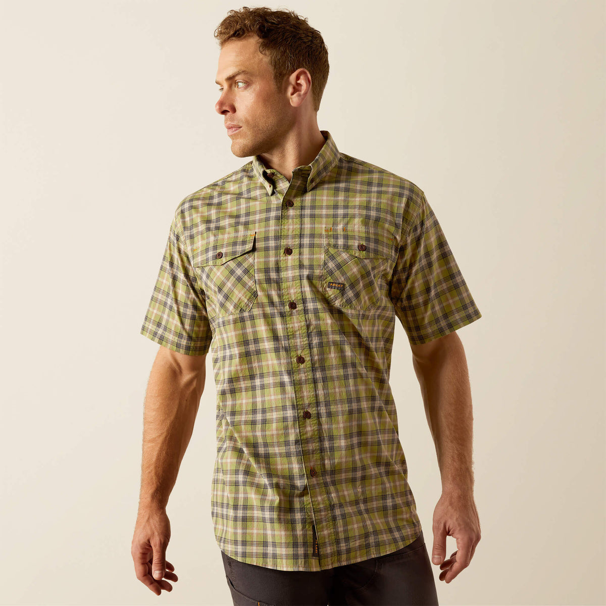 Men Rebar Made Tough DuraStretch Work Shirt | Ariat us