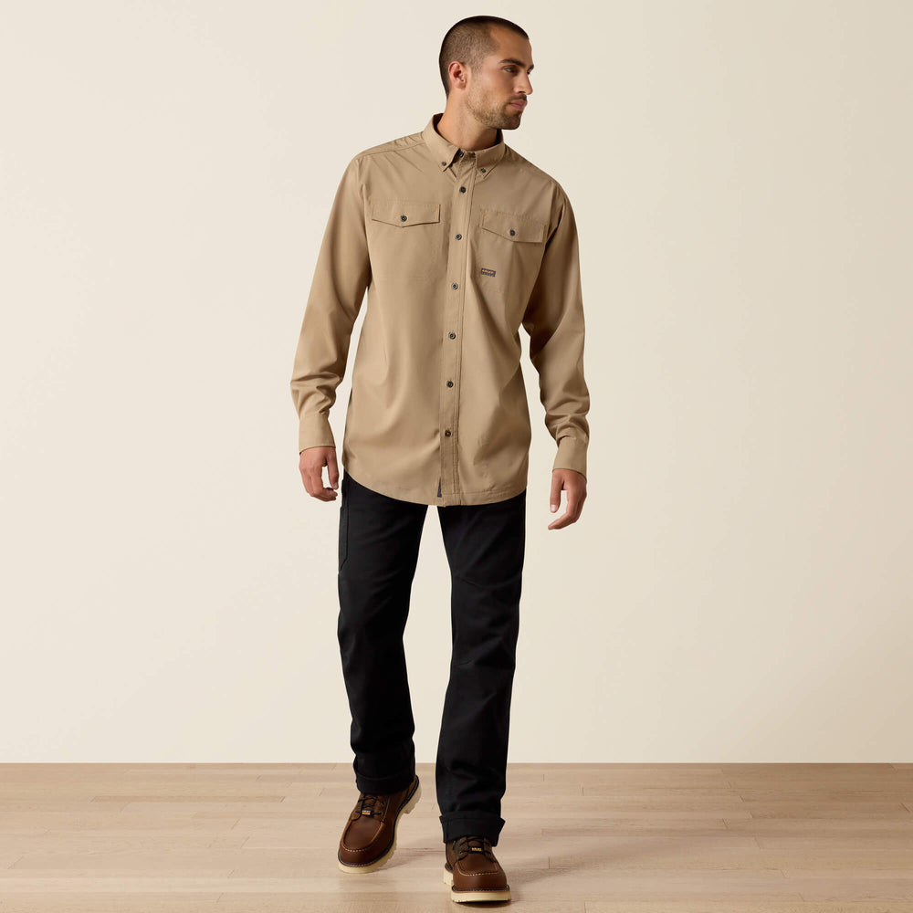 Men Rebar Made Tough VentTEK DuraStretch Work Shirt | Ariat near me