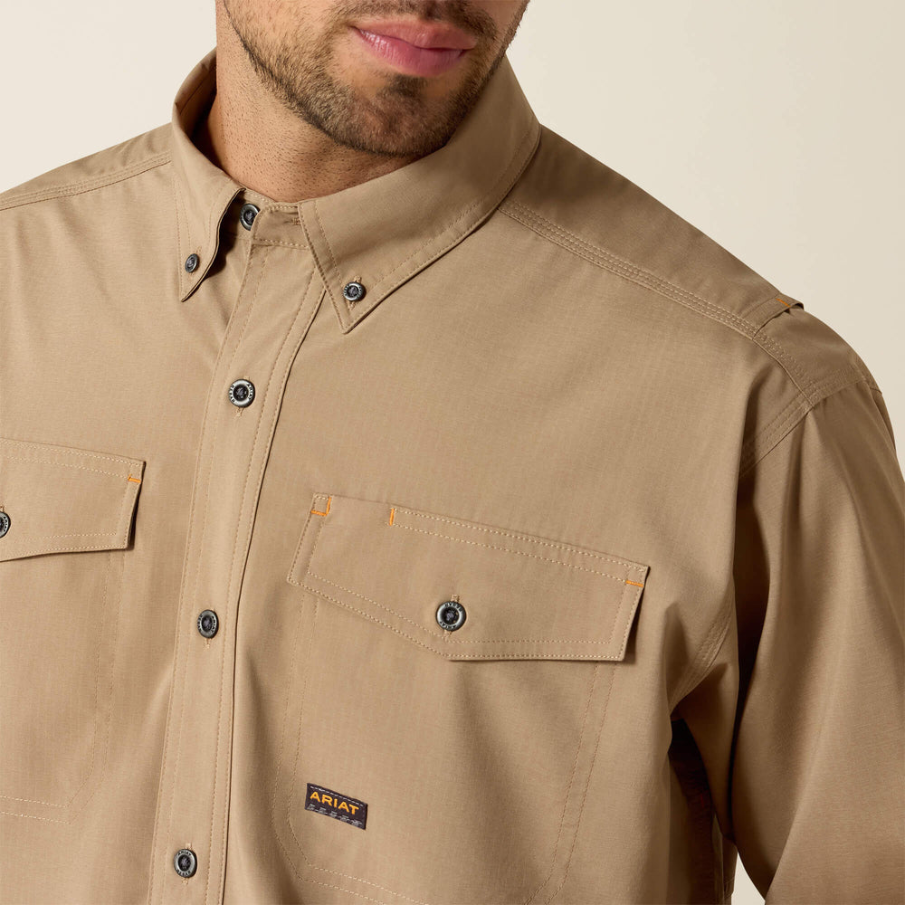 Men Rebar Made Tough VentTEK DuraStretch Work Shirt | Ariat near me