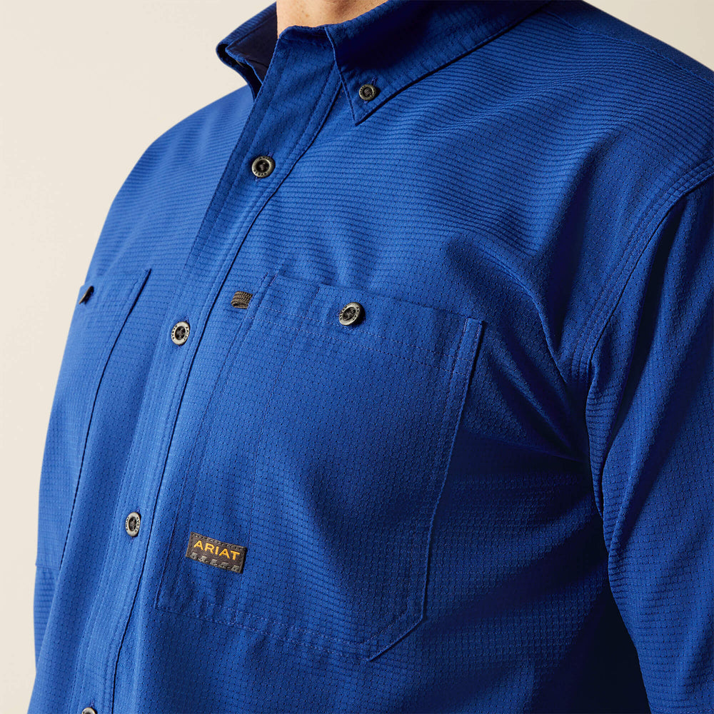 Men Rebar Made Tough 360 Airflow Work Shirt | Ariat for sale