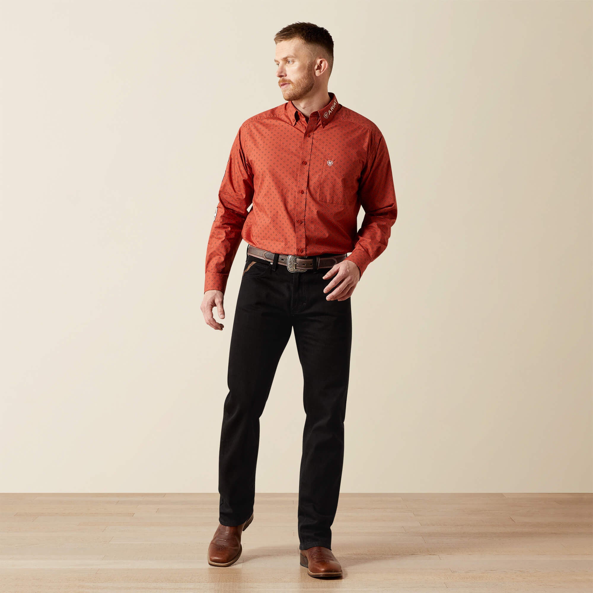 Men Team Porter Classic Fit Shirt | Ariat