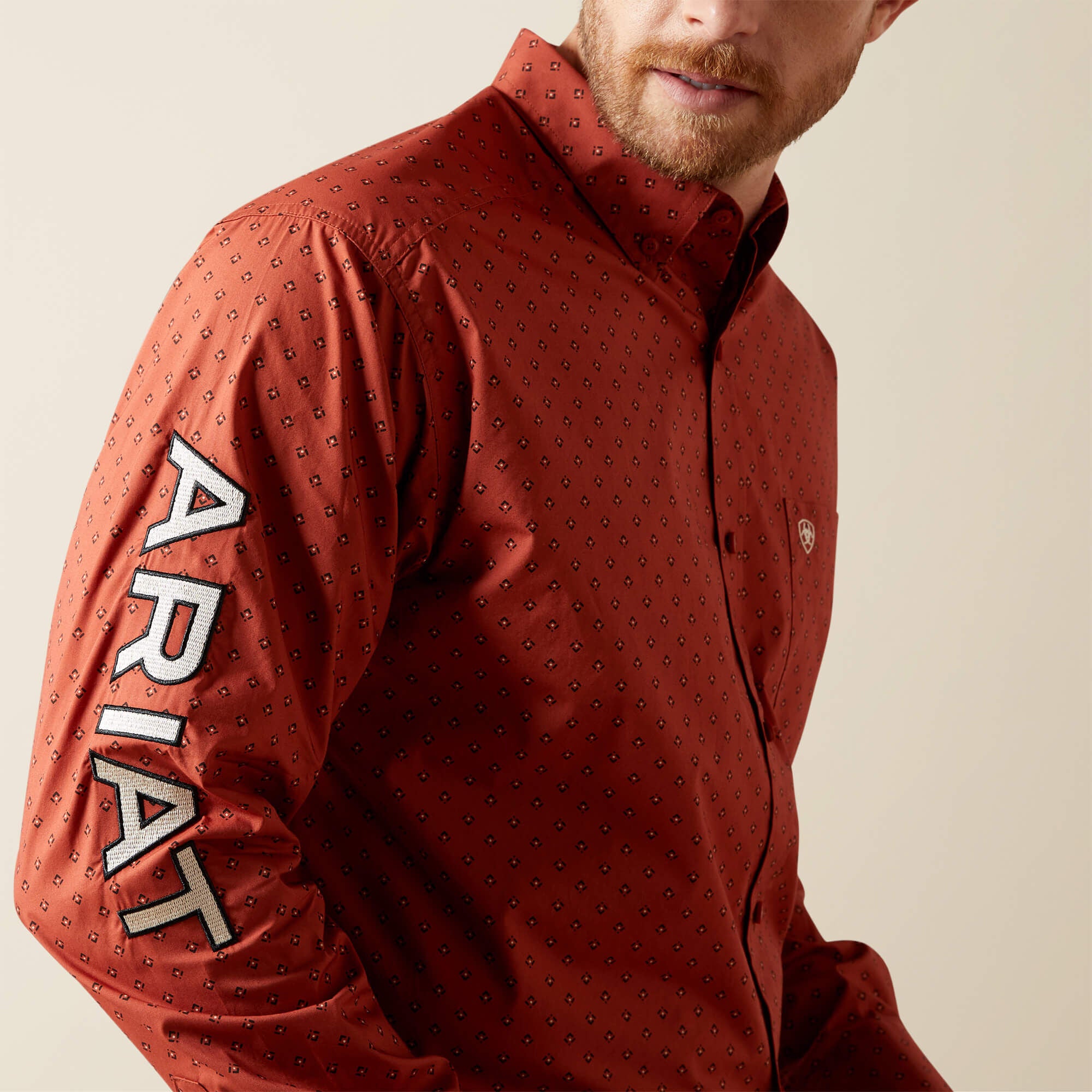 Men Team Porter Classic Fit Shirt | Ariat
