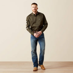 Men Team Logo Twill Classic Fit Shirt | Ariat near me